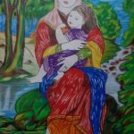 نقاشی های سمیه محمدی تکاسی نویسنده کتاب رمان